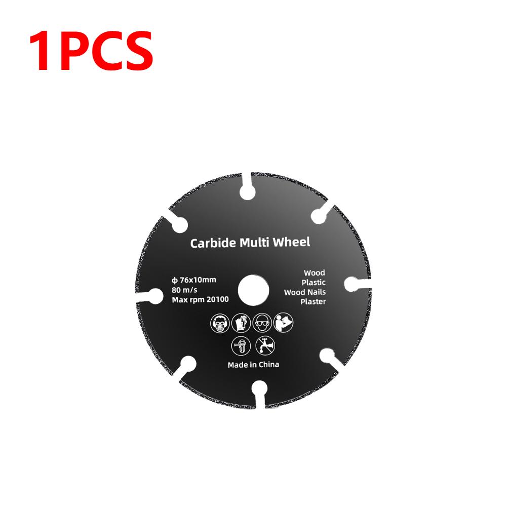 1-10PCS Glass Cutting Disc 76mm Metal Stainless Steel Saw Blade Diamond Jade Wine Bottle Ceramic Polish Angle Grinder Machine