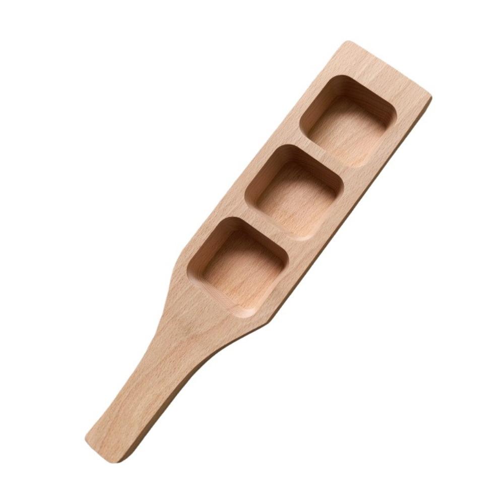Manual Dough Press Wooden Pastry Mold Non-Stick Rice Cake Mold Baking Mold Dessert Mold  Kitchen Wood