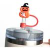 IOKUKI 6 PCS Halloween Straw Toppers for Stanley 30&40 Oz Tumbler, 10mm/04in Straw Covers Cap for All 9-10mm Straws, Dust-Proof Reble Protector