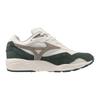 Mizuno Contender Sneakers, Sport/Casual, Off-White/Gray/Green, Size 25.0 Cm, 2E
