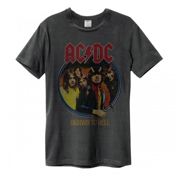 Amplified Unisex Adult Highway To Hell AC/DC T-Shirt