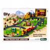 [PACZA] Electric train locomotive set of 101 elements Z3374