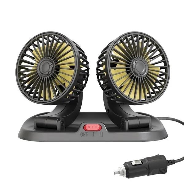Ventilator auto de răcire Ventilator auto Ventilator auto USB cu două viteze 2 viteze reglabil pentru răcitor auto Ventilator de aer Accesorii auto Ventilator pentru mașină