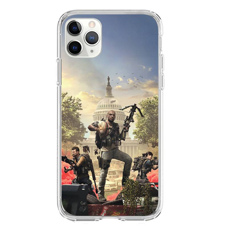 Tom Clancy's The Division Phone Case For Iphone 7 8 Plus X Xs Max Xr 11 12 13 Mini Pro Max SE2 Transparent Soft Cover
