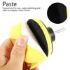 Car Polishing Pad 3-inch Reusable Car Care Waxing Cushion Sponge Pad Accessory Car Cushion Polishing Kit