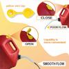 Replacement Gas Can Spouts Improved Design Flexible Pour Nozzle For Older Gas Can Fuel Water Jug 1 2 5 Gal White