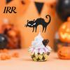 Halloween Dessert Decoration 8 Pcs Cat Cupcake Topper, Black Cake Cute Kitten Topper for Creamy Desserts Food Pick Baby Shower Birthday Wedding Party
