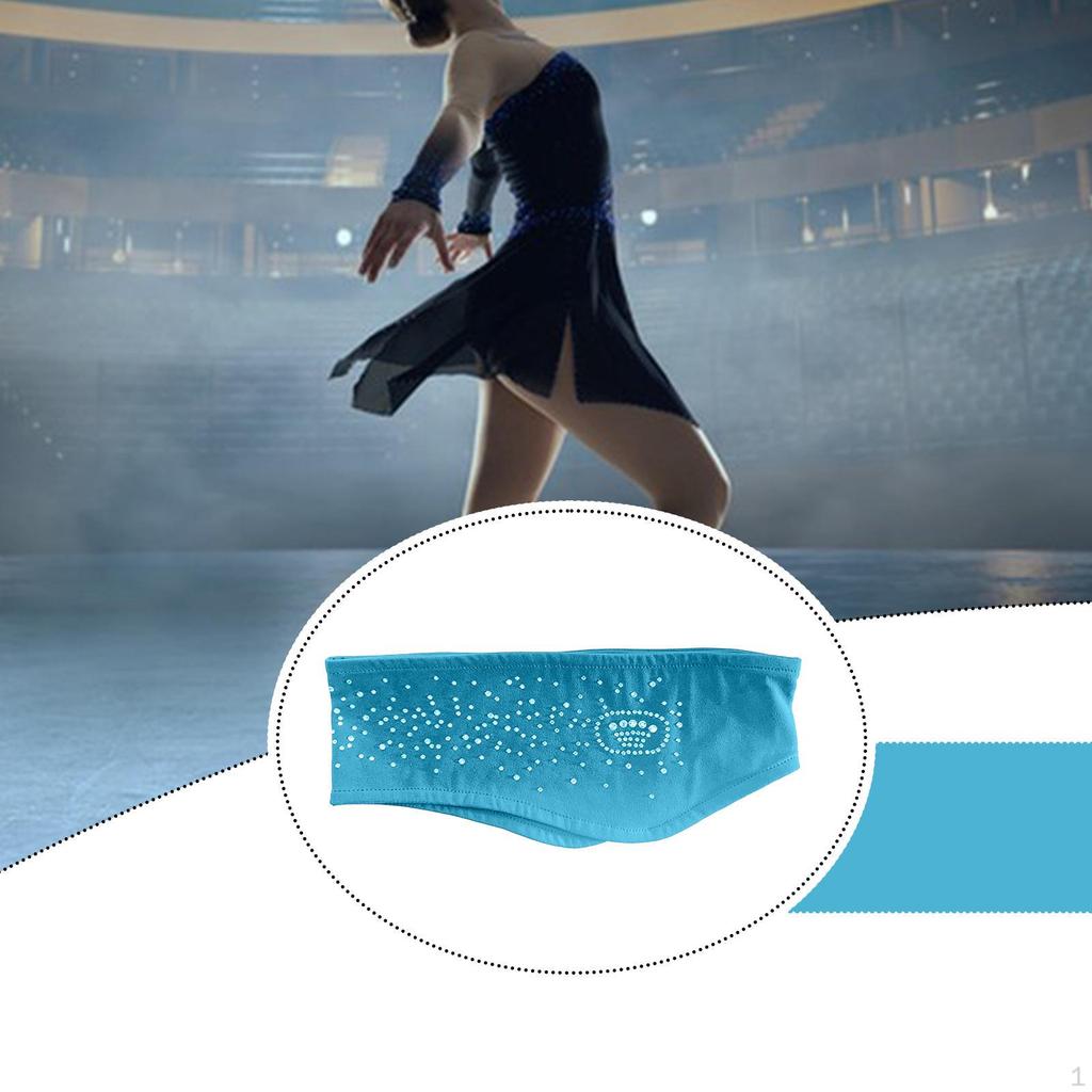 Fascia per capelli da pattinaggio artistico Leggera Calda Assorbente del sudore Attrezzatura per allenamento per Ciclismo Fitness