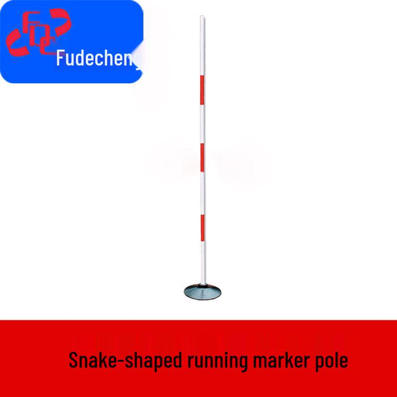 Driving Training Slalom Poles Set with Rubber Bases