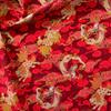 Breiter 140cm Baumwoll-Japanischer Stil Bronzefarbener Jacquard-Satin-Stoff für Cheongsam Kimono Nähen DIY Tasche Handgefertigter Patchwork-Stoff