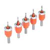 5pcs High Speed Steel Adjustable Depth Drill Bit Hole Opener Bit Set  Woodworking Drilling
