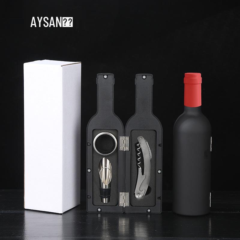 5-Piece Stainless Steel Red Wine Opener Set with Gift Box