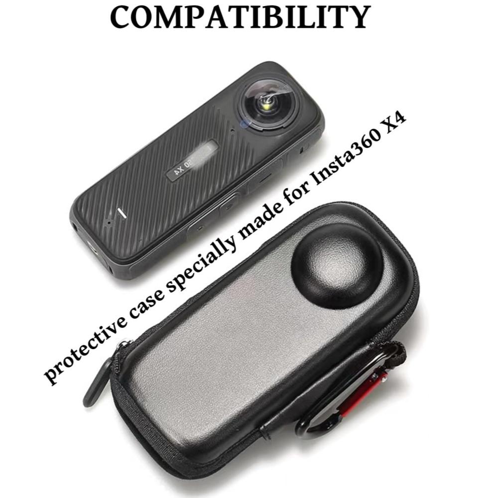 Storage Case For Insta360 X4 Anti-Scratch Shock Absorption Protection Carry Bag For Insta 360X4 Sports Camera Accessories