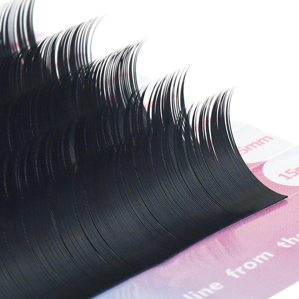ANNAFRIS Korean PBT 20~25mm MIX Long Length Natural Matte Individual Premium Eyelashes Extension Faux Mink Supplies Lashes Makeup