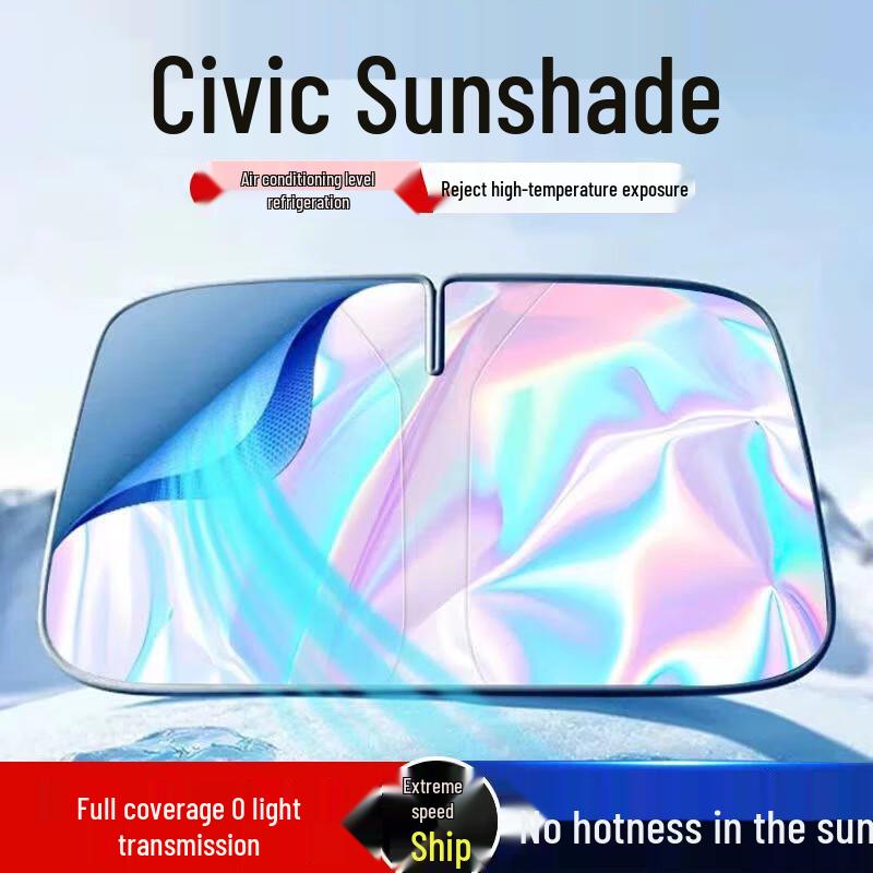 11th Gen Honda Civic Windshield Sun Shade Umbrella Curtain