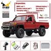 MN82 MN82 Pro Remote Controlled Climbing Off-road Vehicle 1:12 Full scale 4WD For Toyota LC79 Simulation RC Model Toy Rc Car