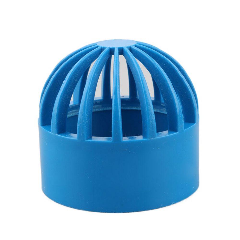 

PVC Air Duct Connector Fittings Fish Tank Net Water Tank Hood Vent Cover Breathable Cap Guard Mesh 110mm синий