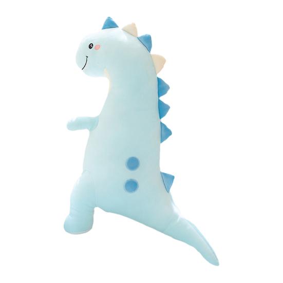 Cute Dinosaur Long Sleeping Pillow Dino Stuffed Animal Cute Couples Sleeping Companion Birthday Gift for Kids