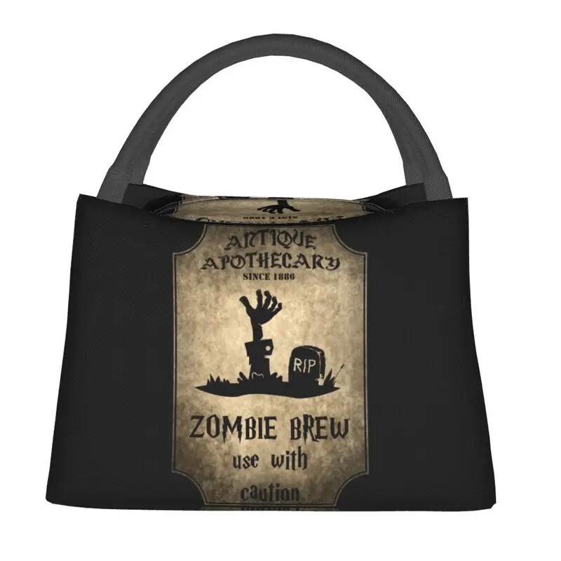 Halloween Insulated Lunch Tote Bag for Women Gothic Occult Thermal Cooler Food Lunch Box Office