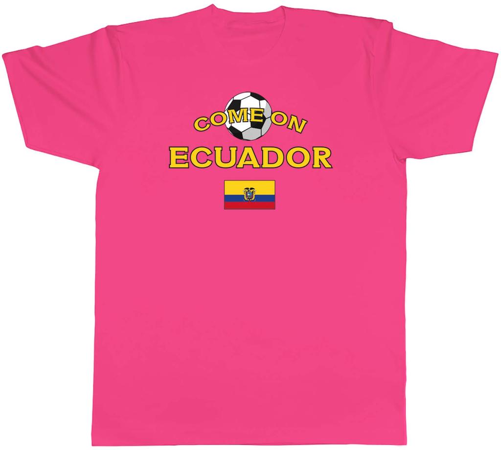 Unisexs T Shirt Ecuador Football Come On Sports Unisex Tee Gift
