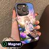 Angel Mahiru Shina Phone Case for iPhone 17 16 15 14 13 12 11 Air Pro Max Plus Colorful Silver MagSafe Cover