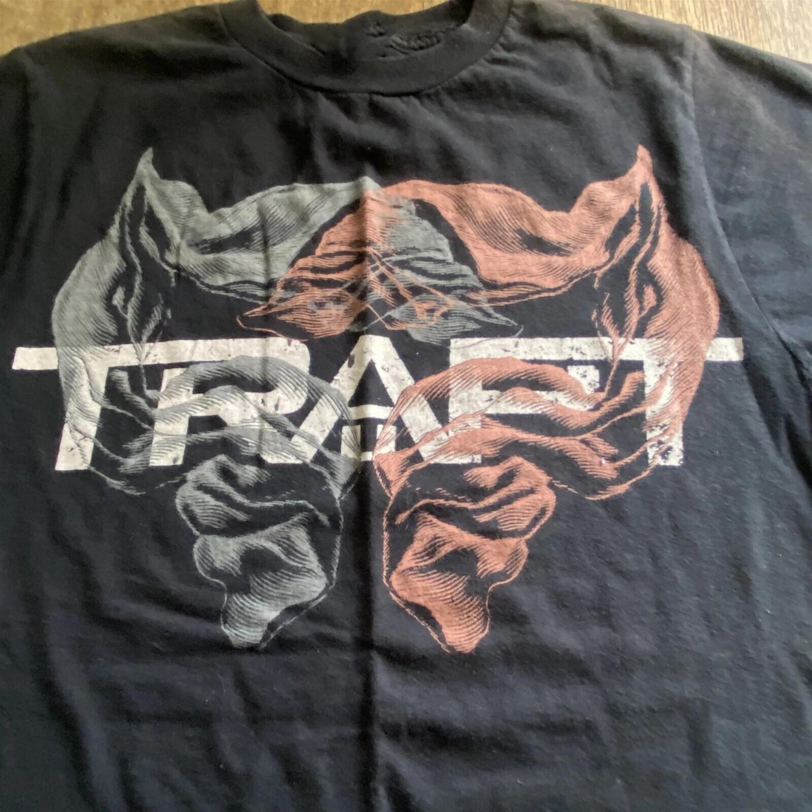 Trend Trapt Rock Band Logo Shirt Black Unisex Full Size M