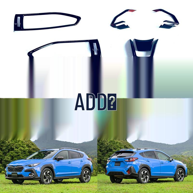 Ταιριάζει σε Subaru Crosstrek 2023-2024: Τιμόνι Αεραγωγός Θήκη Ποτηριού Πλαίσιο.