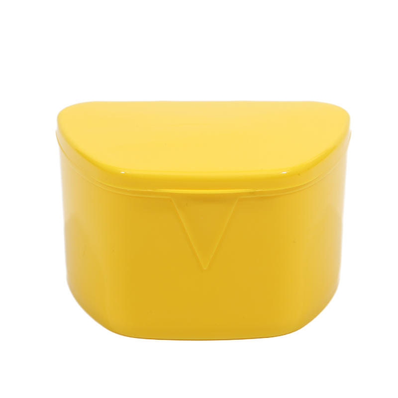 

Искусственный держатель для зубов Ложная каппа для рта Ортодонтический футляр для зубов Стоматологический ретейнер Коробка для ванночки для зубных протезов Чистка Принадлежность для гигиены полости рта жёлтый