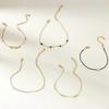 5 Pcs Gold Foot Jewelry Foot Link Ankle Link Foot Chain - Heart & Ball Gold