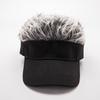 Wig Baseball Cap Hip Hop Funny One Outdoor Big Brim Duck Tongue Sun Cap