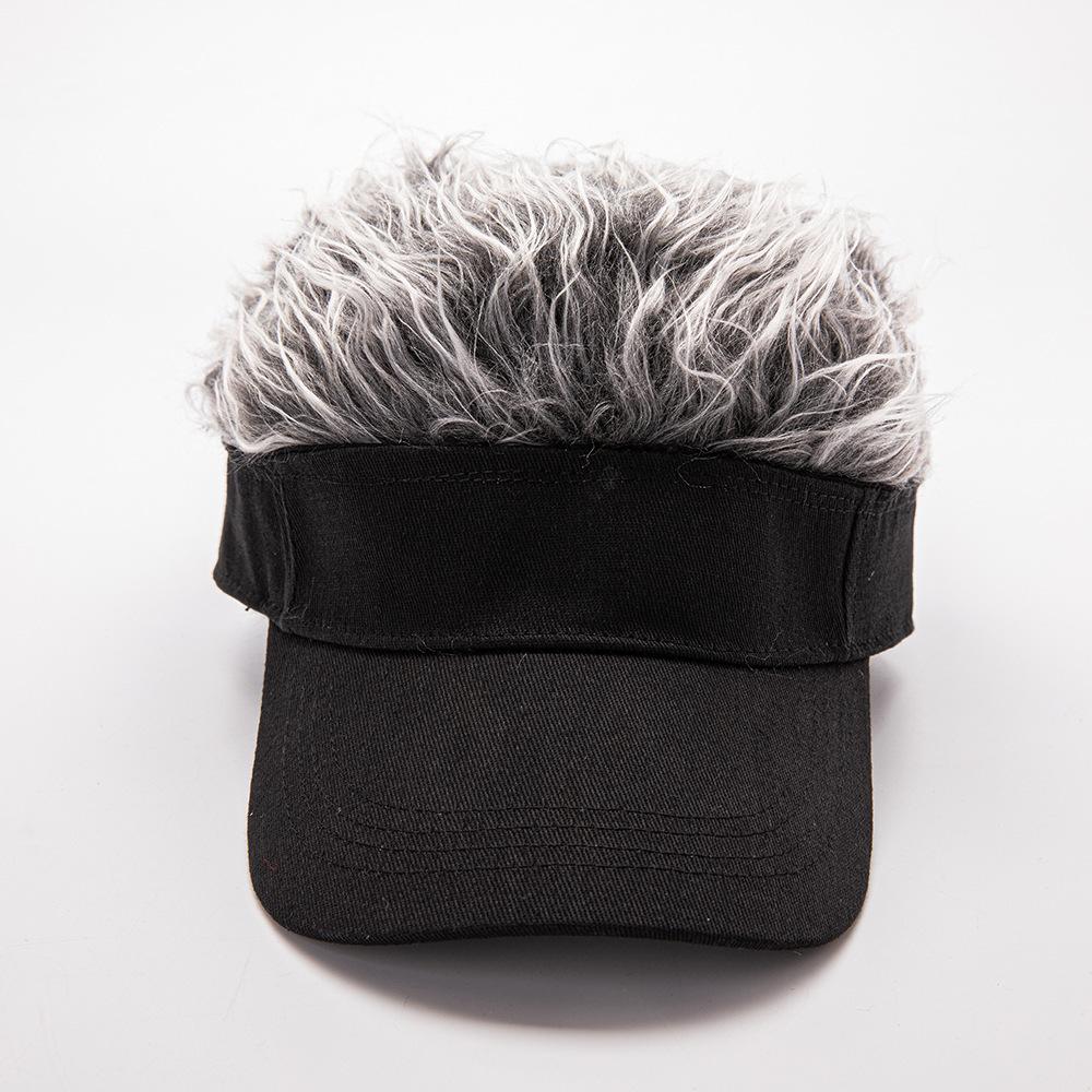 Creative Performance Wig, Golf Baseball Cap, Sun Hat For Hip-Hop, Fun Duckbill Sun Hat, Pointed Wig Hat For Men And Women
