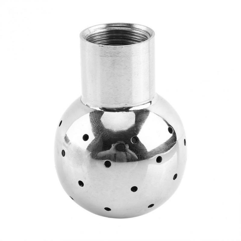 

Industrial Strength Steel Cleaning Device Sprayer Ball Smooth Surfaces Fixed Internal Thread For Hygienic Applications 1