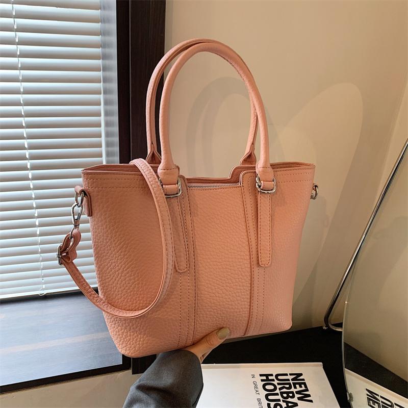 Women's PU Leather Bags  Simple Crossbody Bags  Elegant Lady   Office Lady  Mobile Phone  Temperament  Pink  White  New