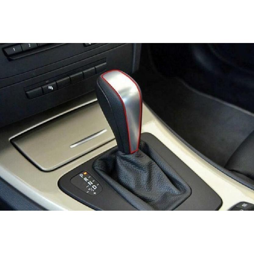Gear Shift Central Console For BMW 3-Series E90 2005-12 Carbon Fiber Knob Cover