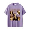 Sängerin Lana Del Rey Ultraviolence Brooklyn Baby Print T-Shirt Herren Damen Mode Popmusik T-Shirts Unisex Lässige Baumwoll-T-Shirts