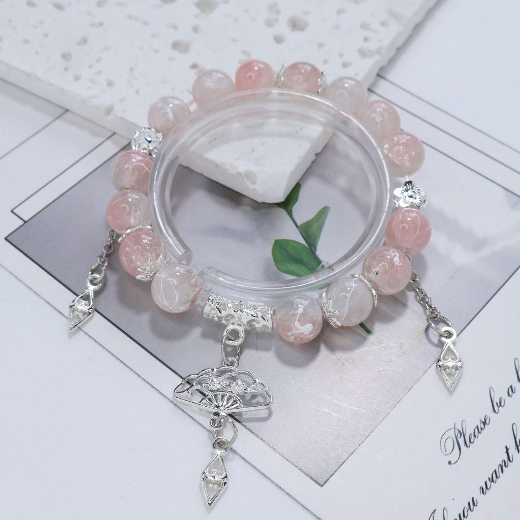 Mori Style Mermaid Crystal Bracelet – Versatile Niche Design for Women, Ideal for Students and Best Friends