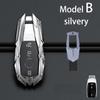 Zinc Alloy Car Accessories Car Key Fob Case Cover Protector Suitable For Mercedes Benz E C Class W204 W212 W176 GLC CLA GLA