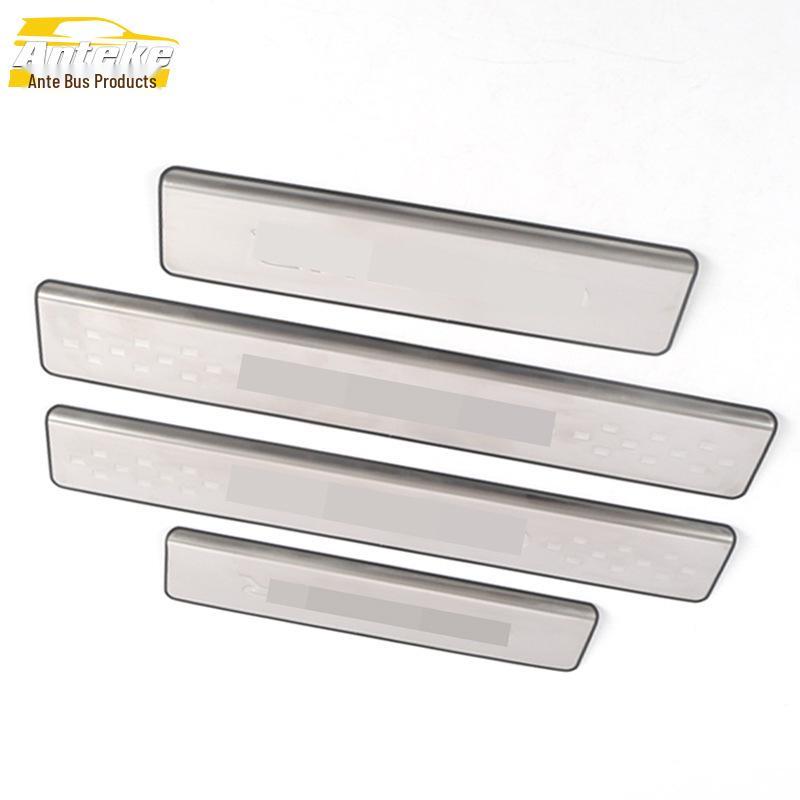 Captur Stainless Steel Anti-Scratch Sill Strips: Decorative Welcome Pedal Exterior Accessories