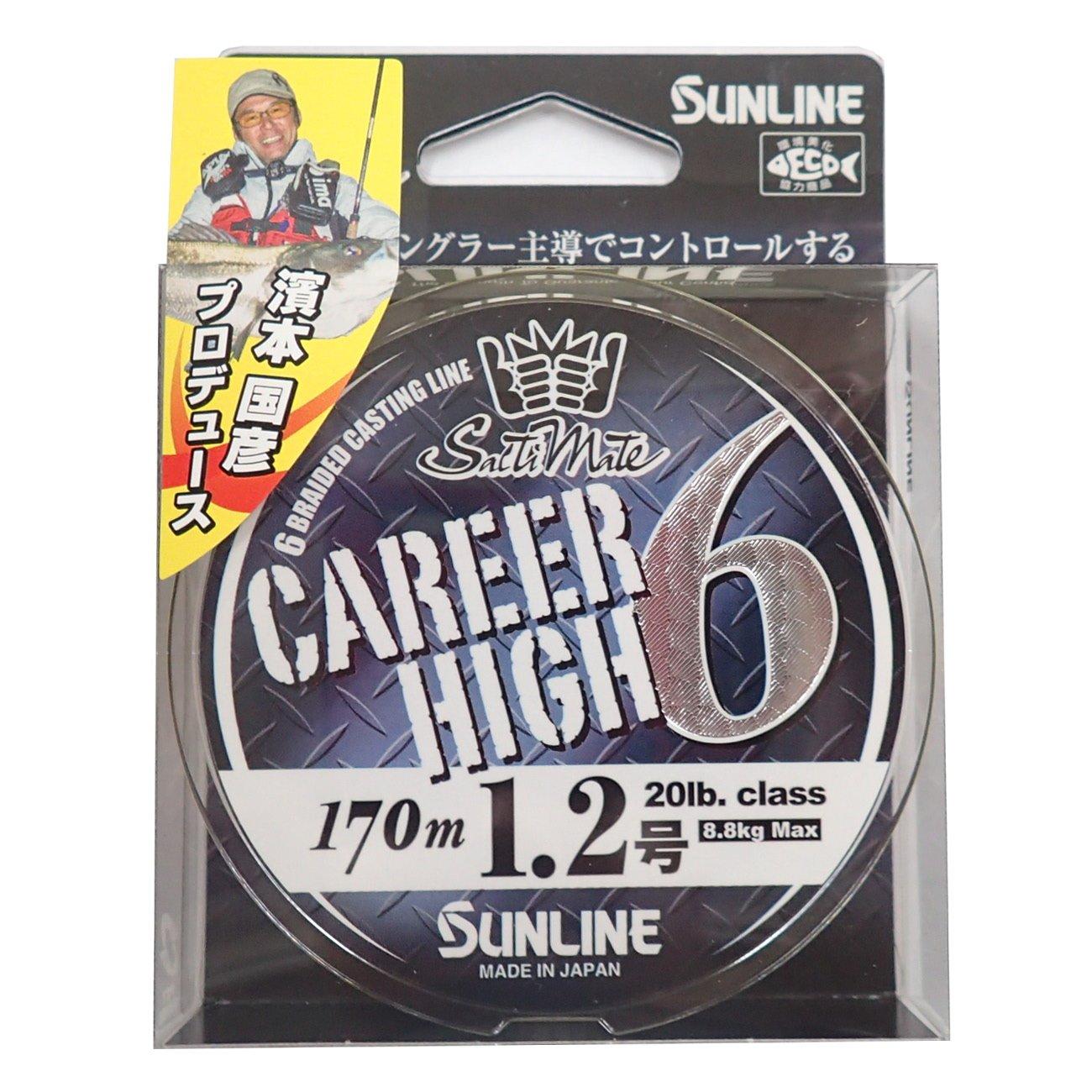 

SUNLINE Saltimate Carrier High 6 PE 20lb 6 Champagne Gold Line, 170m, 1.2 (1.2), (8.8kg), strands,