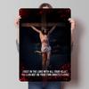 Christ Art Quotes 1 Metal Poster Customized Wall Art Retro Vintage Tinplate Signs for Man Cave Modern Home Decoration Luxury