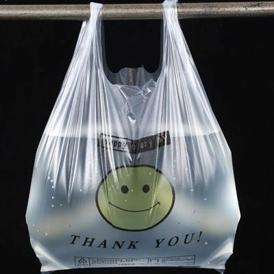 50 Pcs Plastic Bag  Tote Bag Convenience Storeb Cartoon Gift with Bag Gift Bag Bundle Retail Bags Shopping Bags with Handles