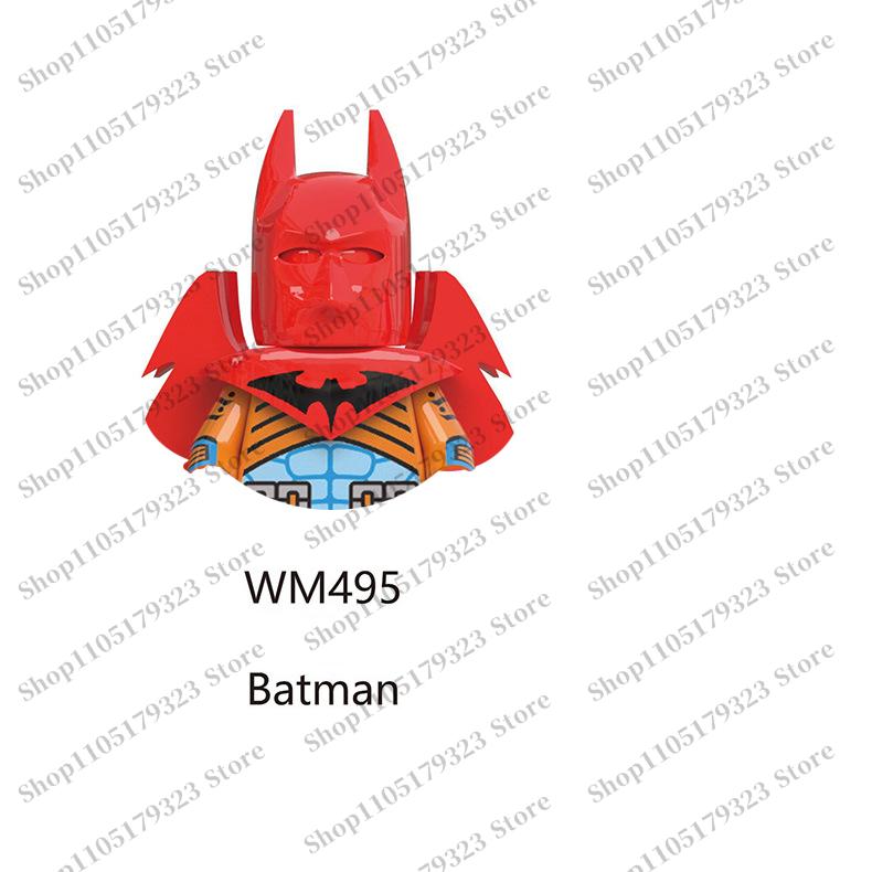 Hot toy dolls building block Mini action Superhero The Flash Superman Brick block toys children's toys gifts