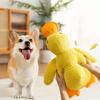 Dog Calming Duck, 2026 Yellow Duck Dog Toy, The Mellow Ducks Calming Pillow, Dogs Ducks Toy with Quacking Sound for Indoor Dogs
