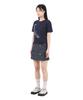KATHARSIS Daily Denim Low-Rise Pants Skirt Dark Blue One Size