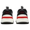 FILA Rayflide Textile, Synthetic Leather Wear resistant And Lightweight Low top Casual Shoes Men's Black White F12M242121FBS