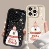 Christmas Soft TPU Phone Case For iPhone 11 Funda iPhone 16 Pro Max 15 13 14 12 XS X XR 7 8 Plus SE 16promax 16pro Cover Carcasa