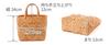 Genten Women's Genuine Leather Tote Bag, Brown, GE-43976-50