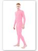 Halloween Cosplay Solid Color Full Body Open Face Zentai Bodysuit