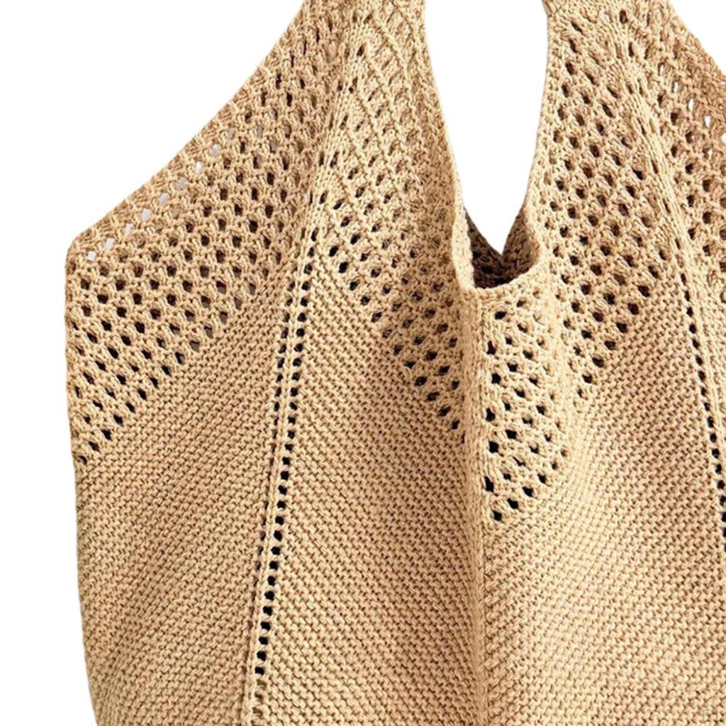 Crochet Tote Bag Bohemian Design for Women Lady Birthday Gift Party Vacation