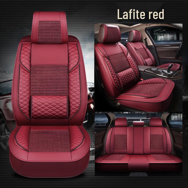Ice Silk Full Cover Car Seat Cushion Set for Civic, Cruze, Corolla, Haval M6F7, MG ZS, Accord.